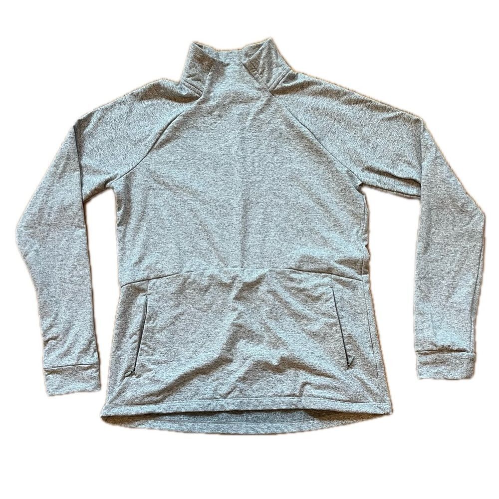 Kyodan Outdoor Long Sleeve Athletic Pull Over Sweatshirt Gray Size Small